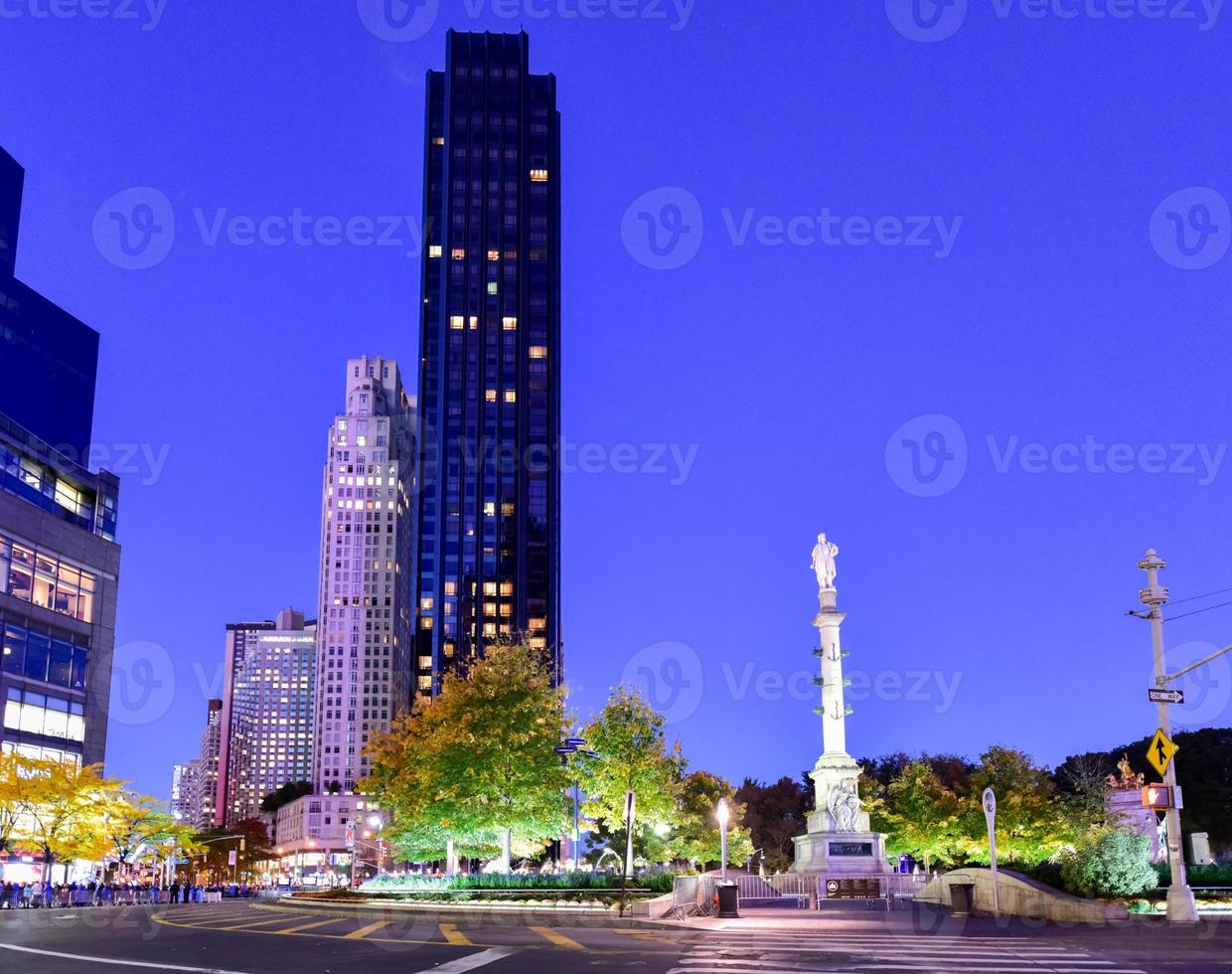 Columbus Circle in Manhattan which was completed in 1905 and renovated a century later. photo