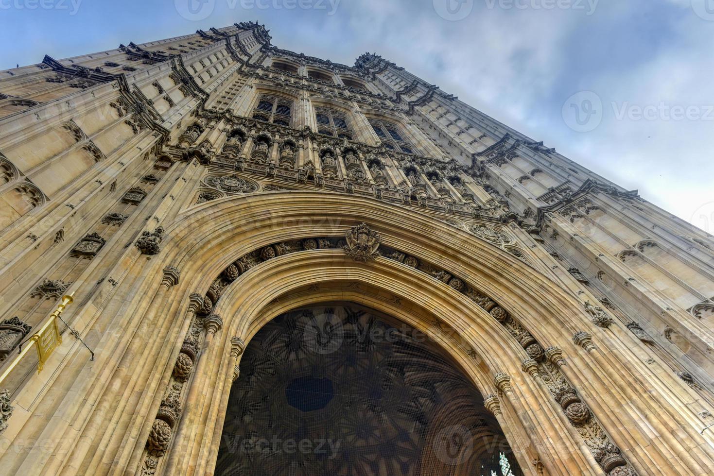 The Palace of Westminster in London, England. photo