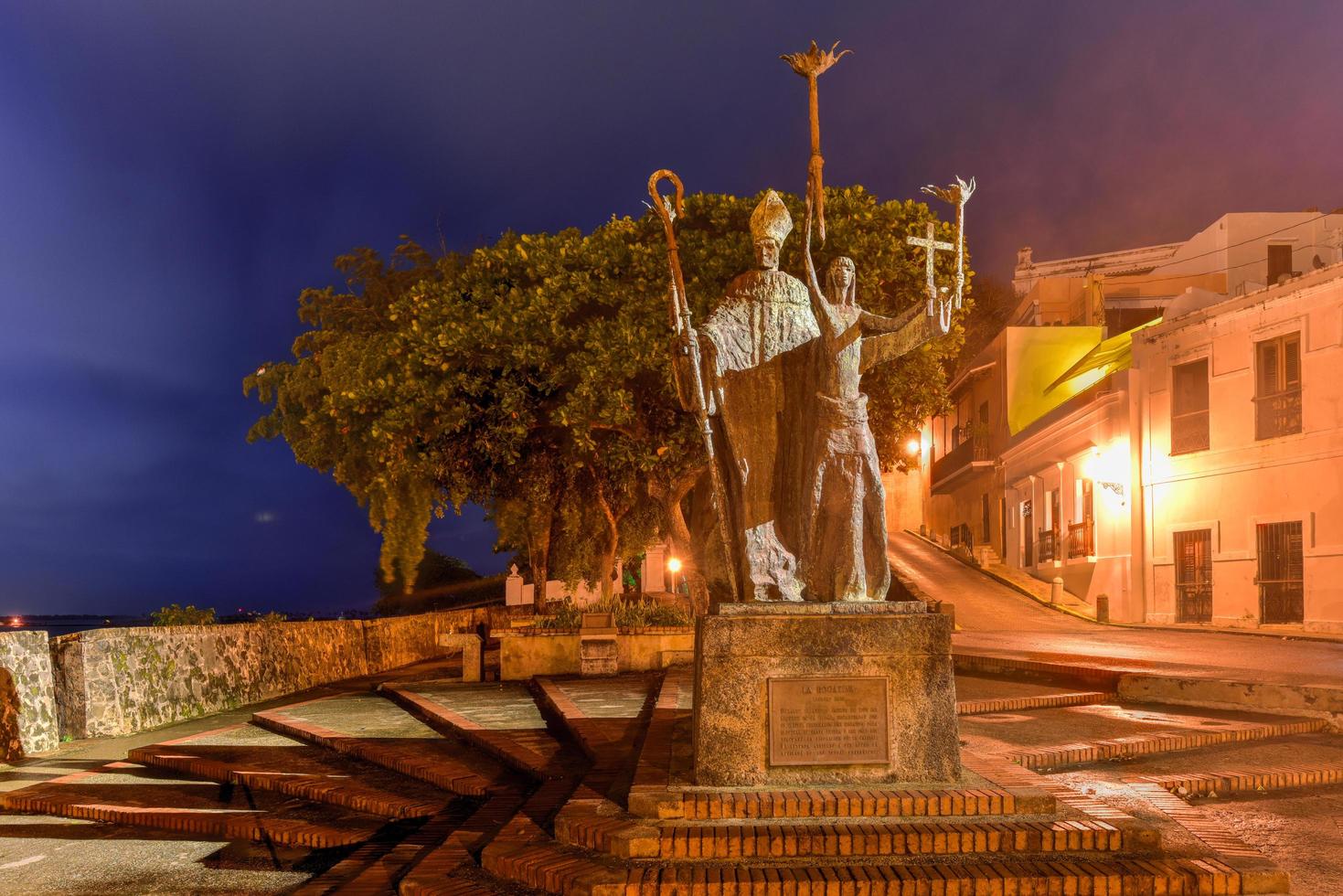 Plaza de la Rogativa, Old San Juan, Puerto Rico, 2022 photo