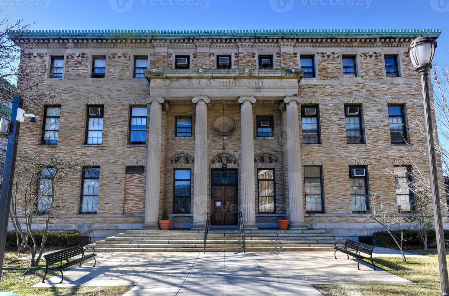 Hall of Philosophy building designed by Stanford White on the Bronx Community College campus in Bronx, New York. photo