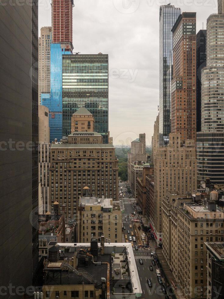 Aerial View - Midtown Manhattan photo