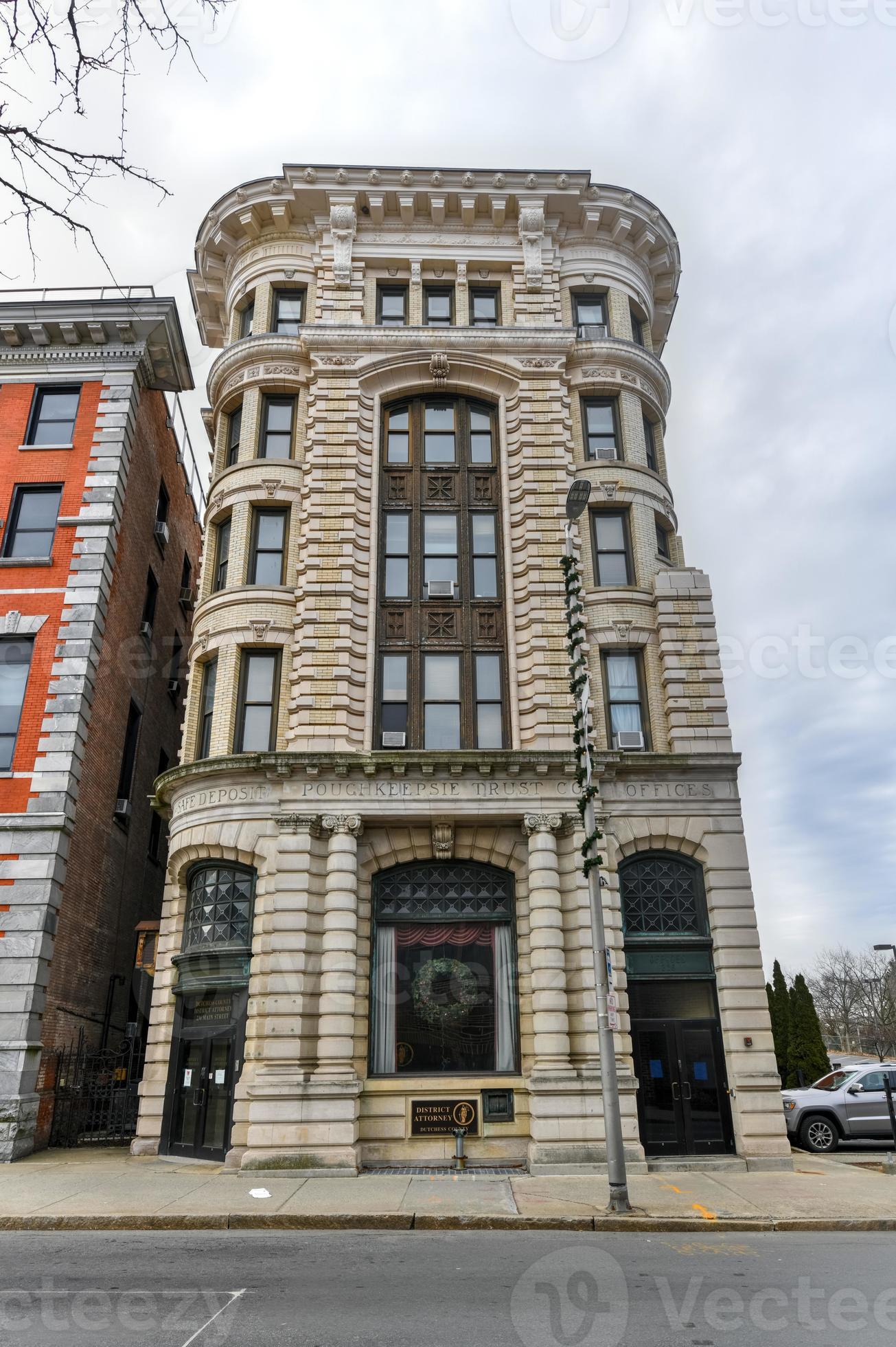 Building of the District Attorney Office in downtown Poughkeepsie, NY