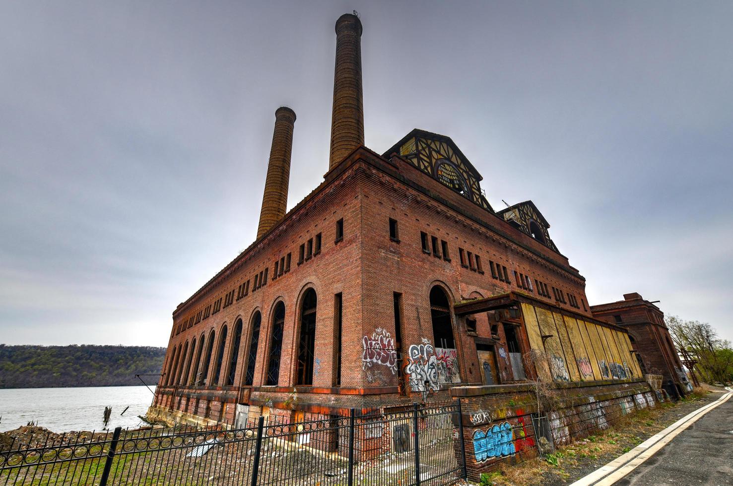 Abandoned Power Station along the Hudson River in Yonkers, New York, 2022 photo