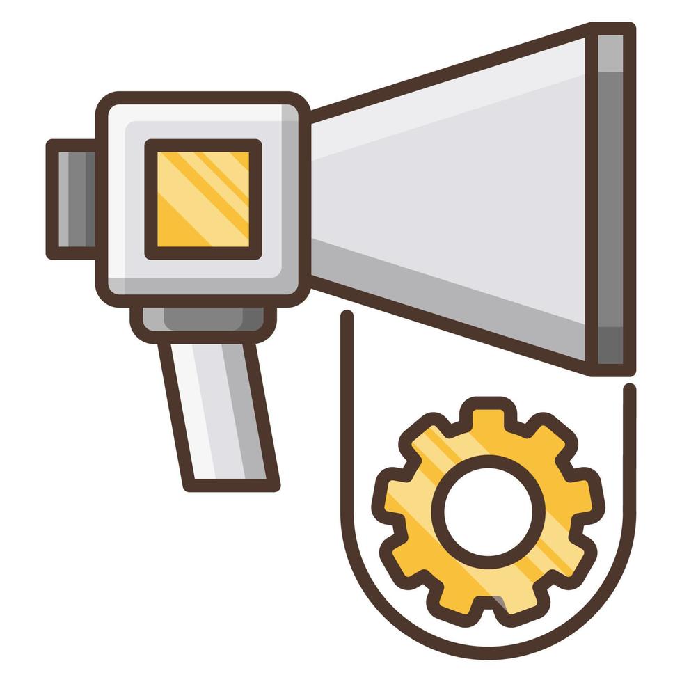 marketing automation icon, suitable for a wide range of digital creative projects. Happy creating. vector