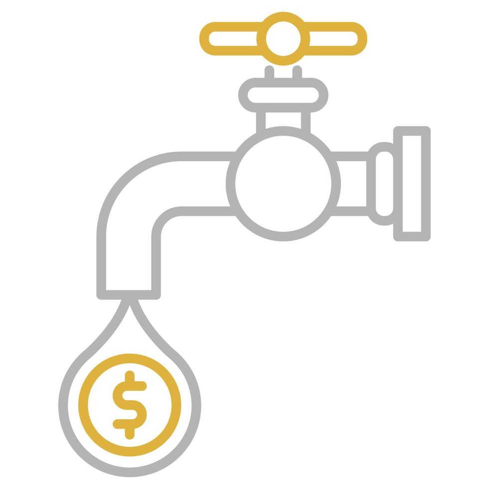 Money flow icon, suitable for a wide range of digital creative projects. Happy creating. vector