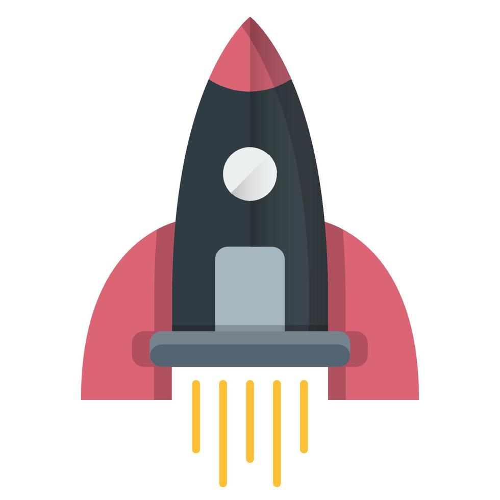 rocket icon, suitable for a wide range of digital creative projects. Happy creating. vector