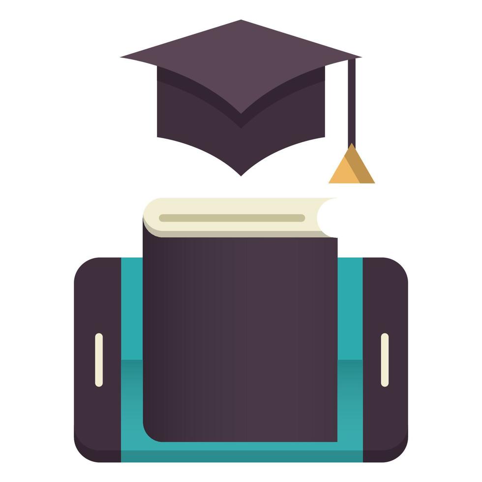 education apps icon, suitable for a wide range of digital creative projects. Happy creating. vector