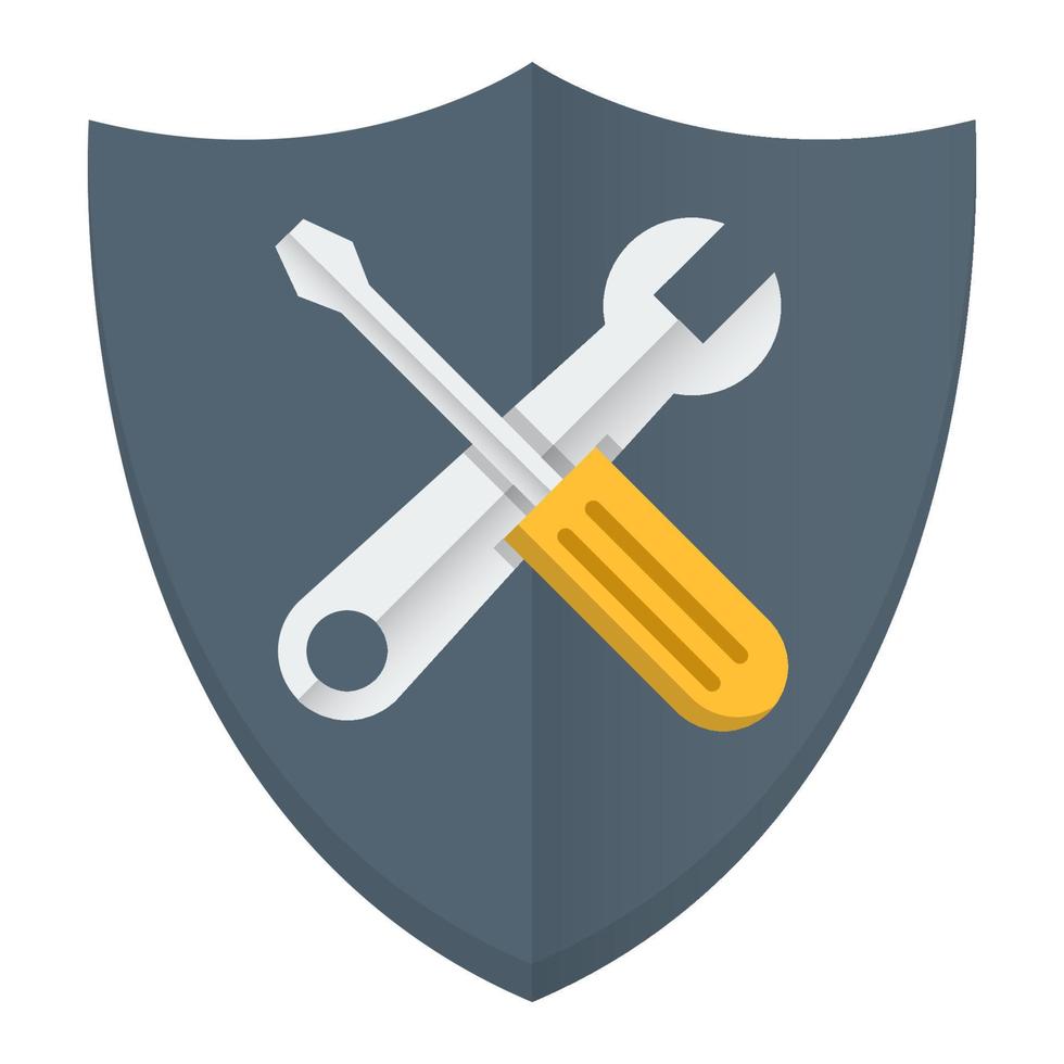 security tools icon, suitable for a wide range of digital creative projects. Happy creating. vector