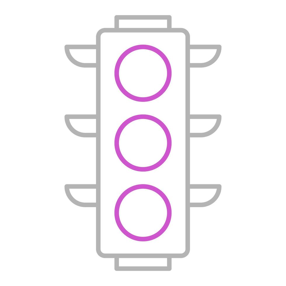 traffic light icon, suitable for a wide range of digital creative projects. Happy creating. vector