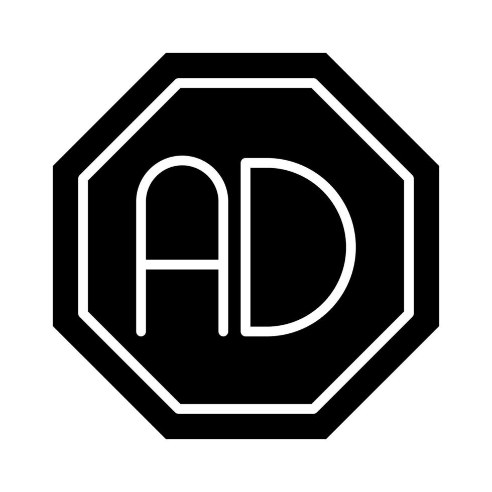 ad blocker icon, suitable for a wide range of digital creative projects. Happy creating. vector