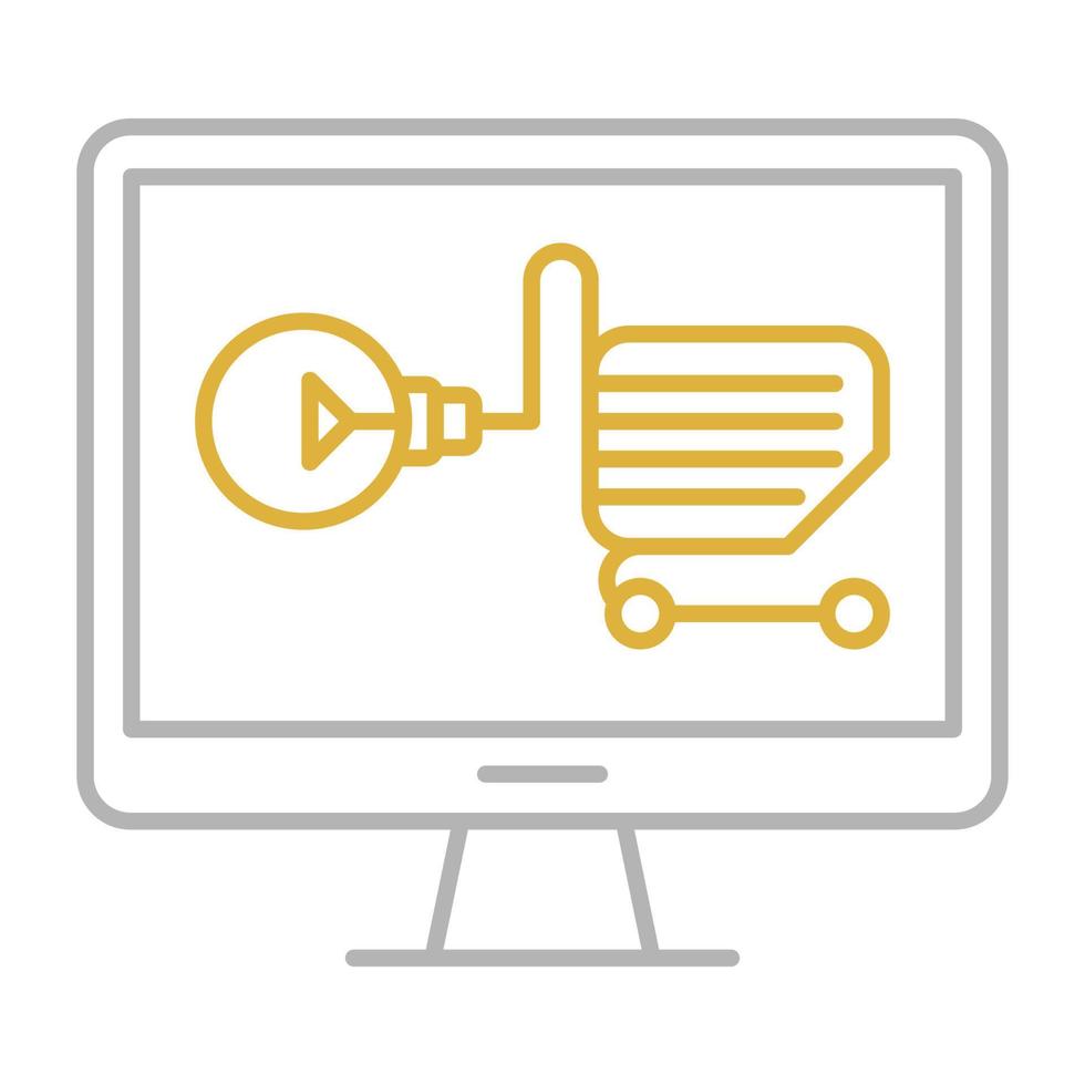ecommerce solution icon, suitable for a wide range of digital creative projects. Happy creating. vector