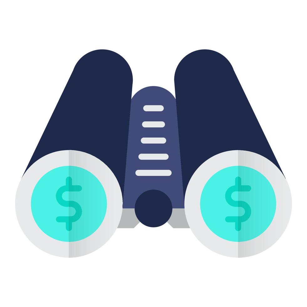 binocular icon, suitable for a wide range of digital creative projects. Happy creating. vector