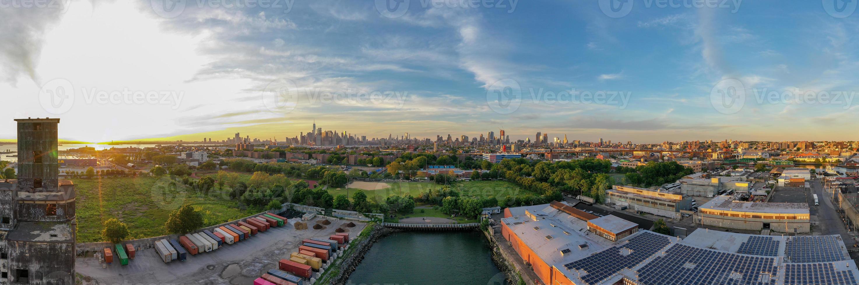 The Red Hook Grain Terminal in the Red Hook neighborhood of Brooklyn, New York. photo
