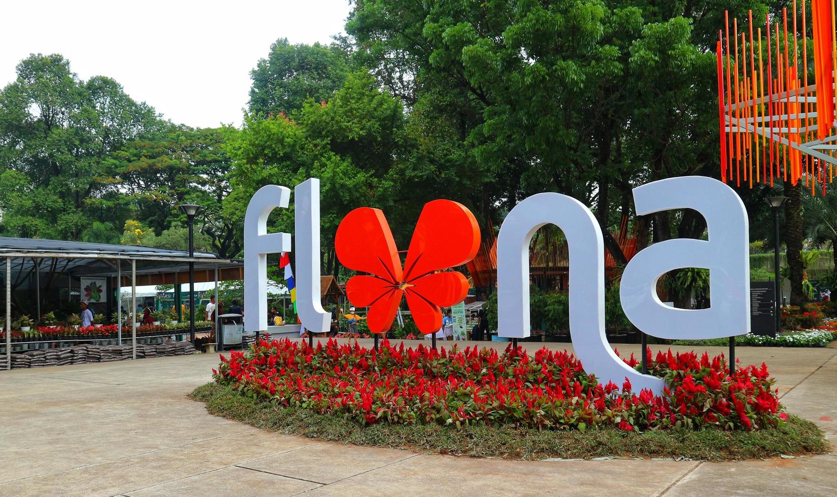 Exhibition decoration for the 2022 Jakarta Flora and Fauna Exhibition photo