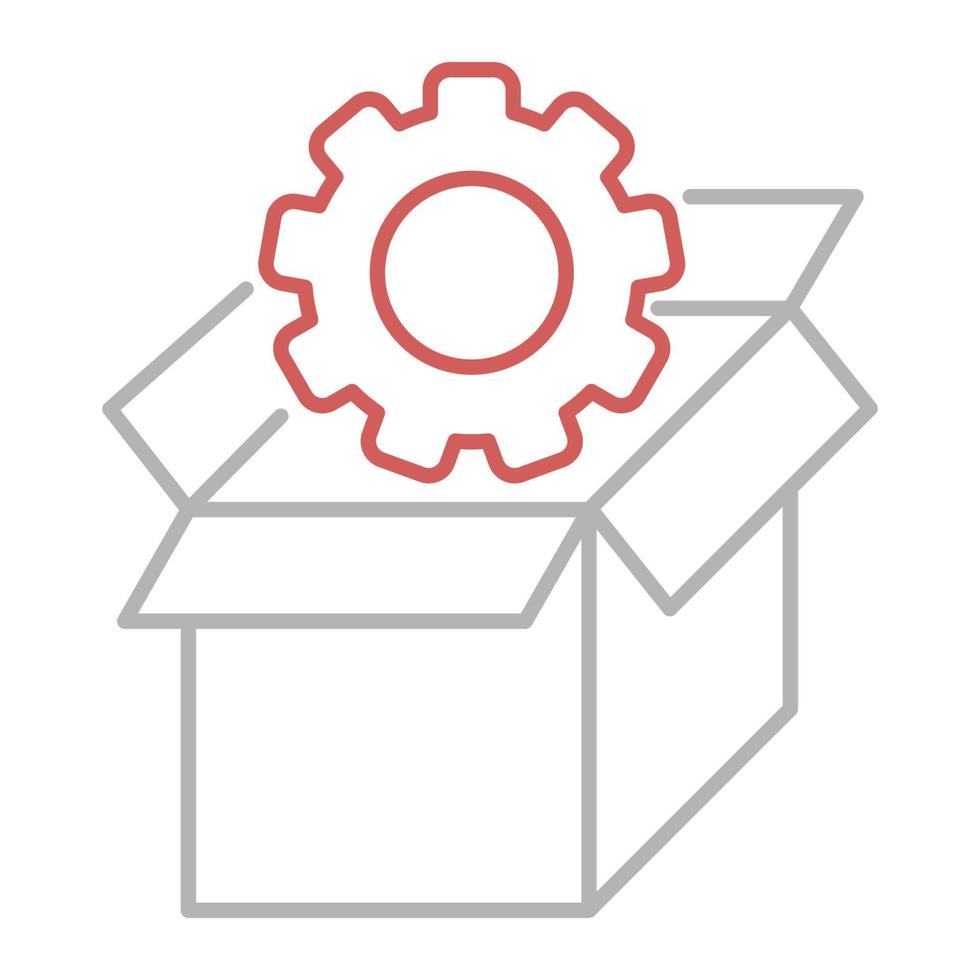 configuration package icon, suitable for a wide range of digital creative projects. Happy creating. vector