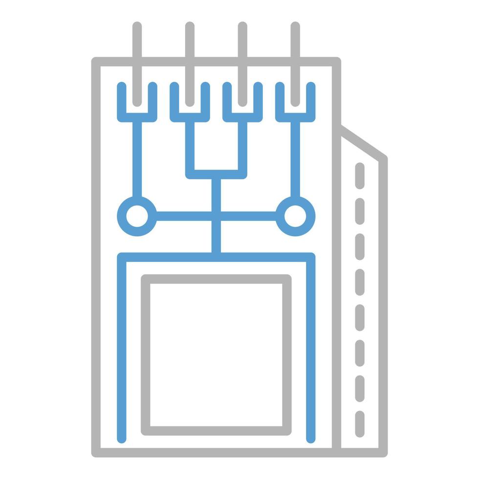 Module icon, suitable for a wide range of digital creative projects. Happy creating. vector