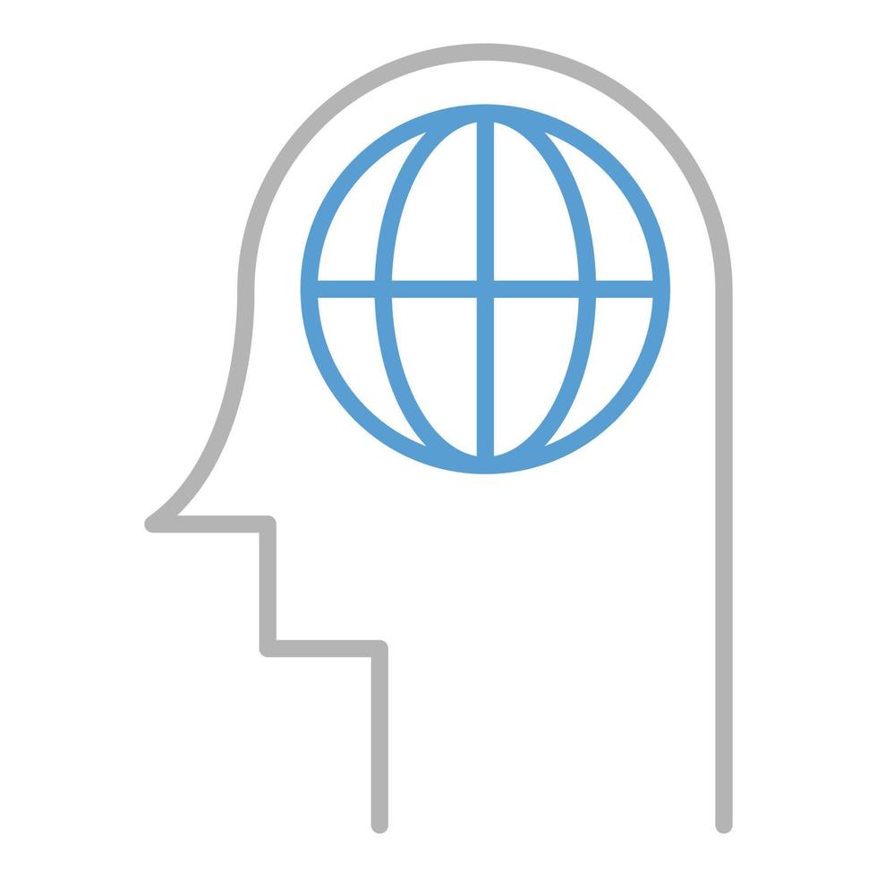 global ideas icon, suitable for a wide range of digital creative projects. Happy creating. vector