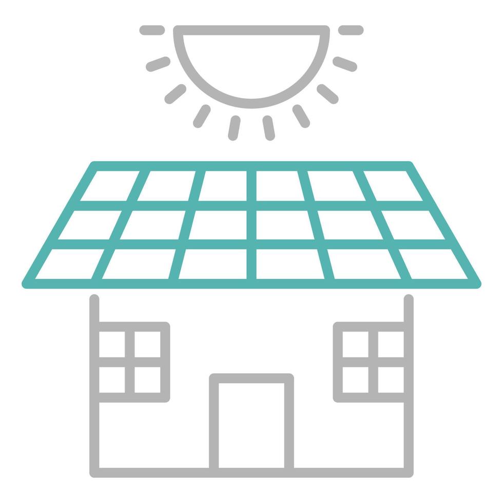 Eco house icon, suitable for a wide range of digital creative projects. Happy creating. vector