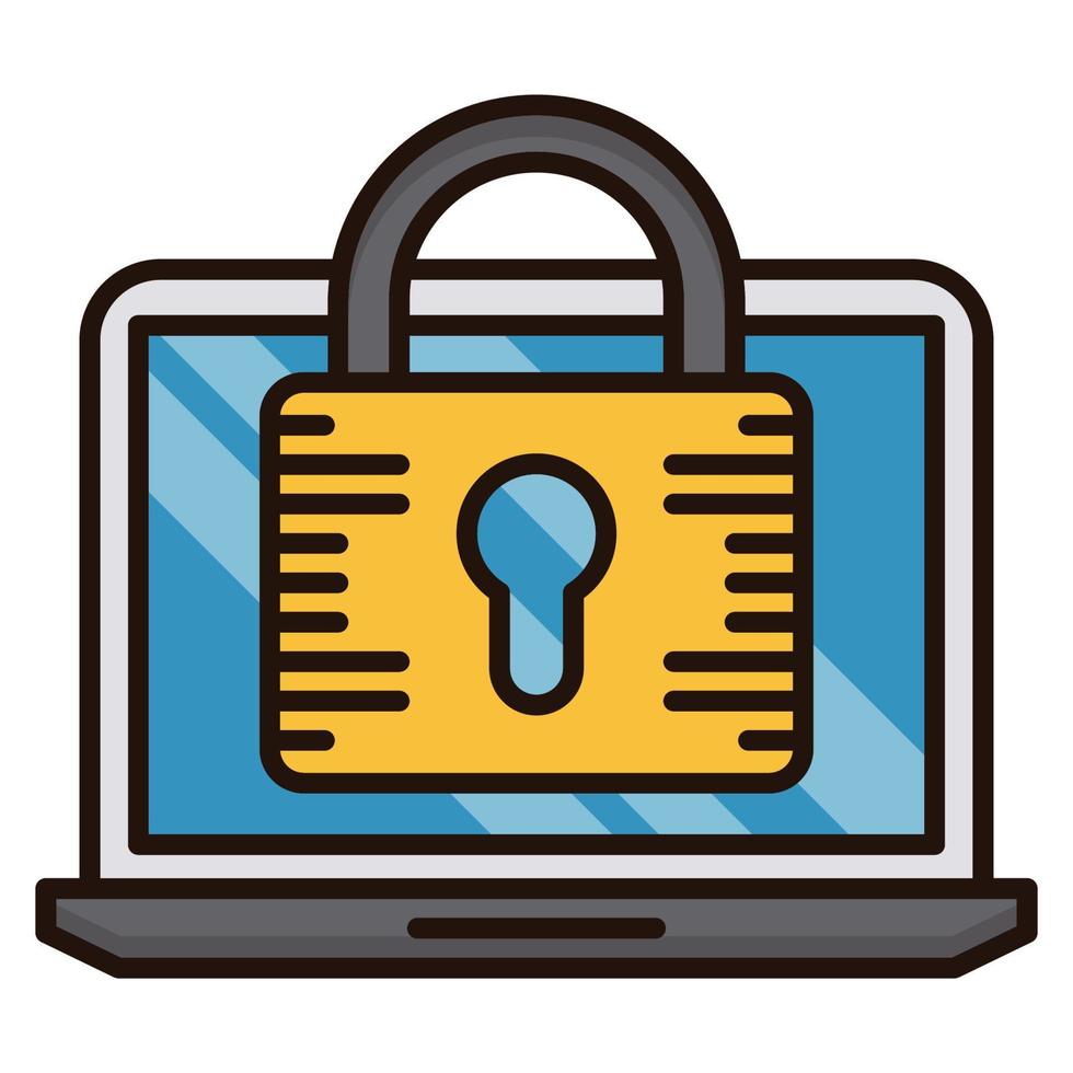 Secure system icon, suitable for a wide range of digital creative projects. Happy creating. vector