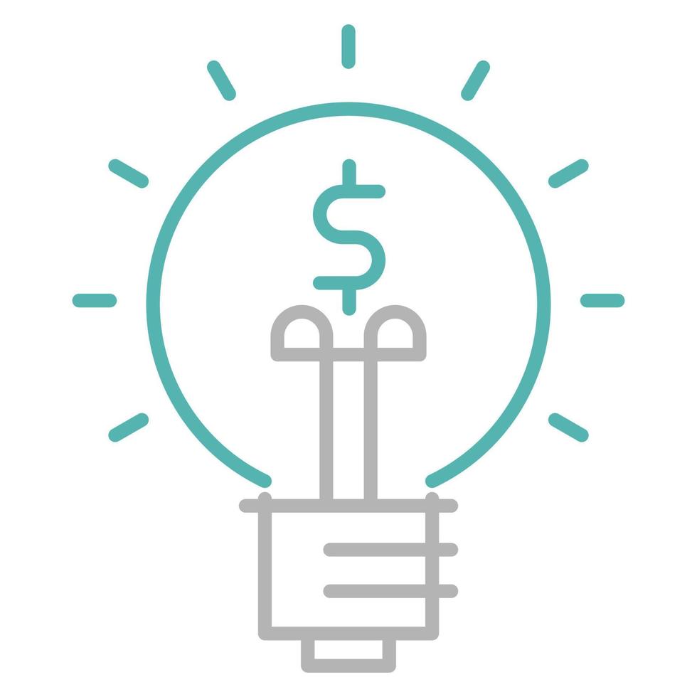 Investing idea icon, suitable for a wide range of digital creative projects. Happy creating. vector