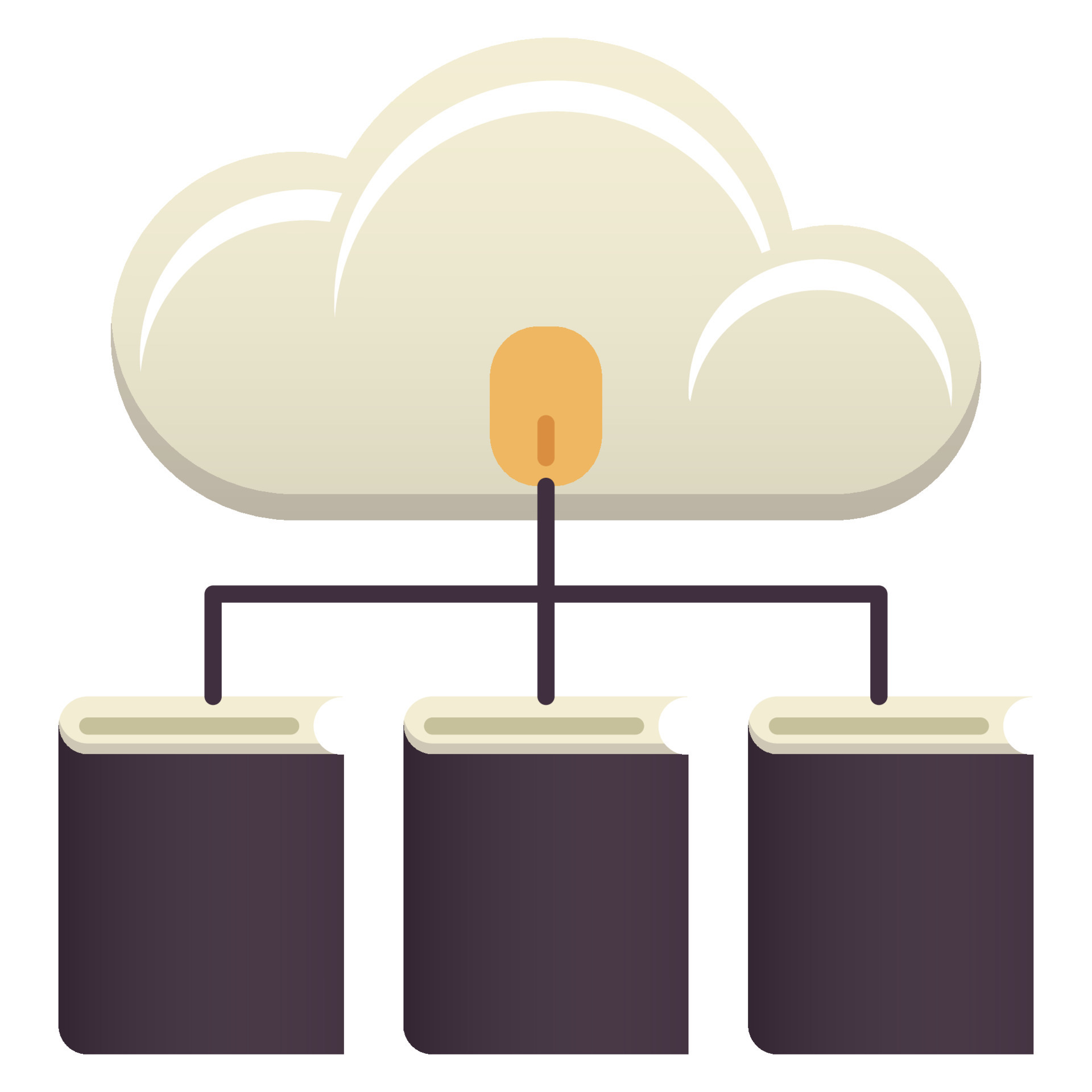 digital library icon, suitable for a wide range of digital creative ...