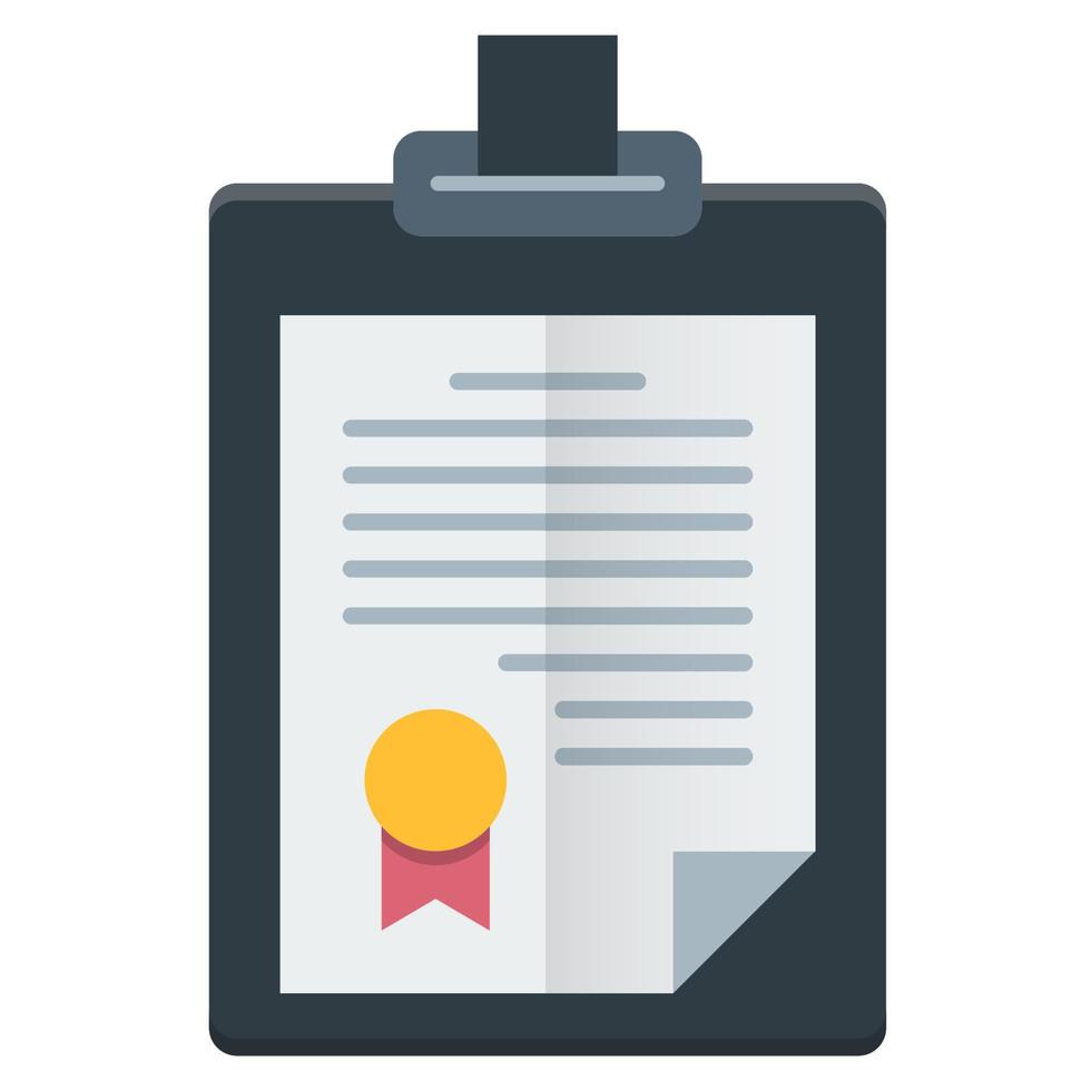 contract icon, suitable for a wide range of digital creative projects. Happy creating. vector