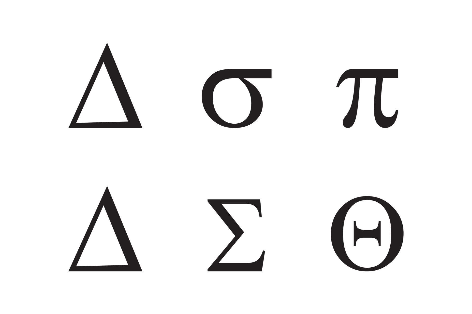 Delta Sigma Theta Symbols