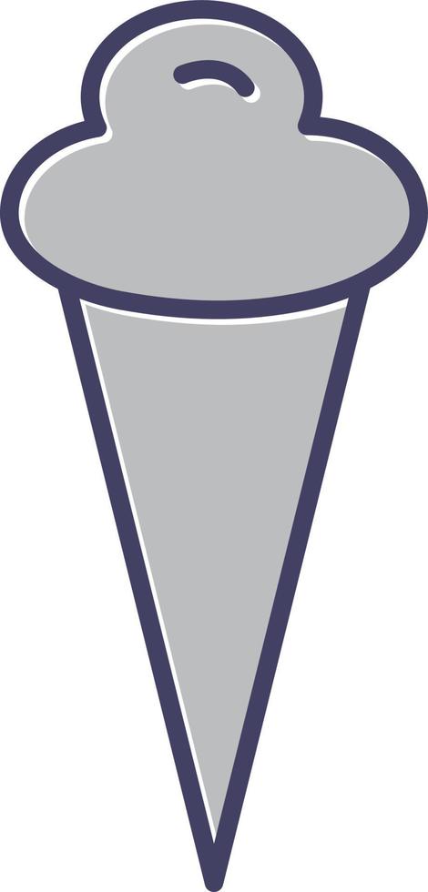 Icecream Cone Vector Icon