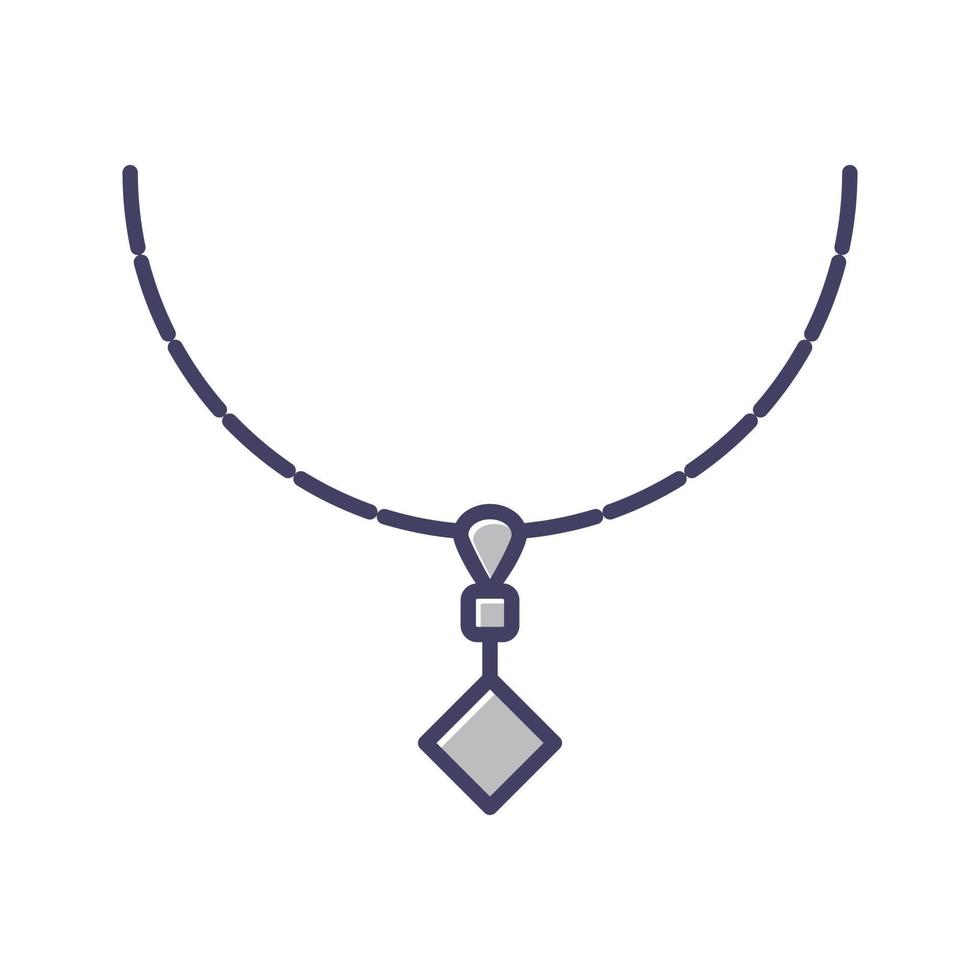 icono de vector de collar