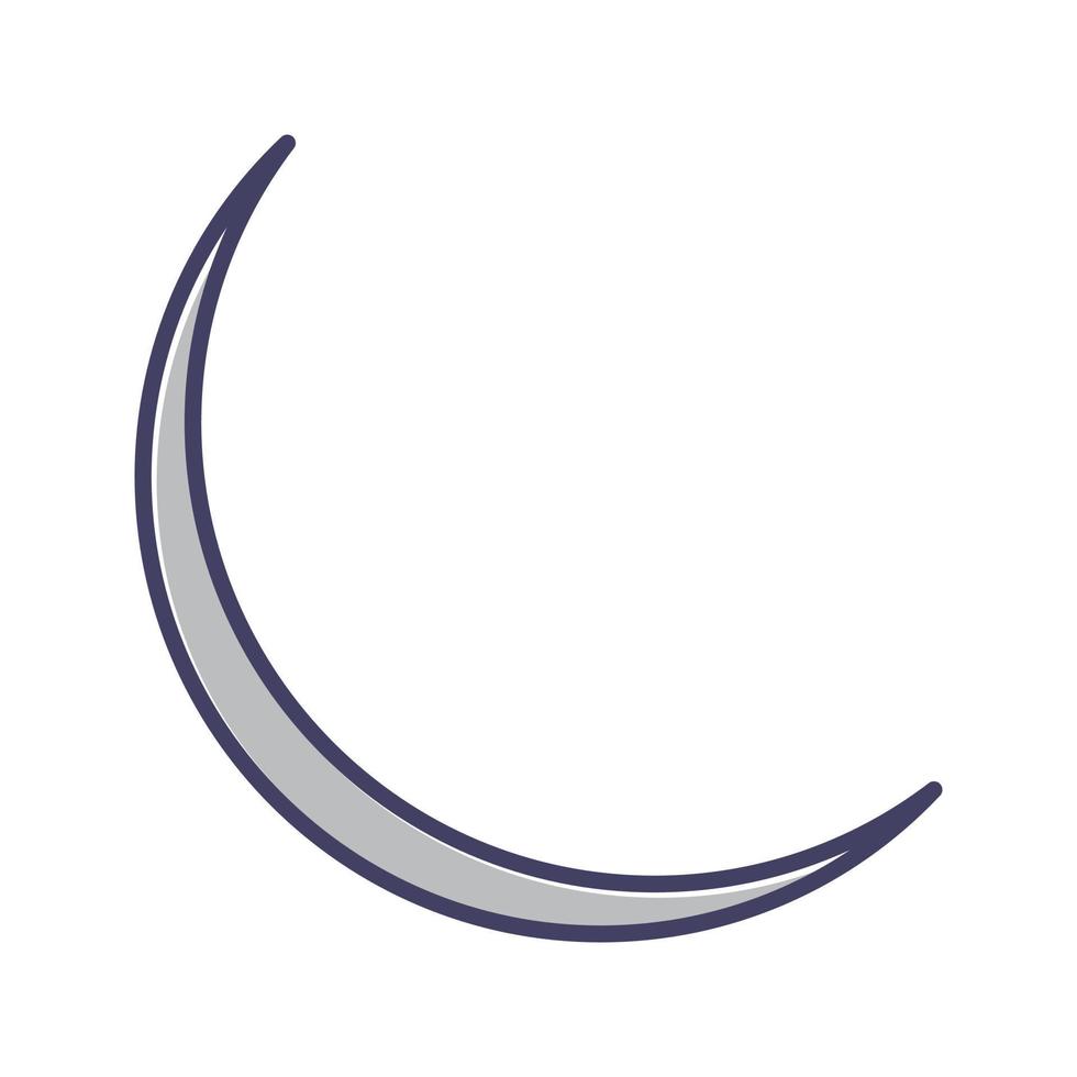 New Moon Vector Icon