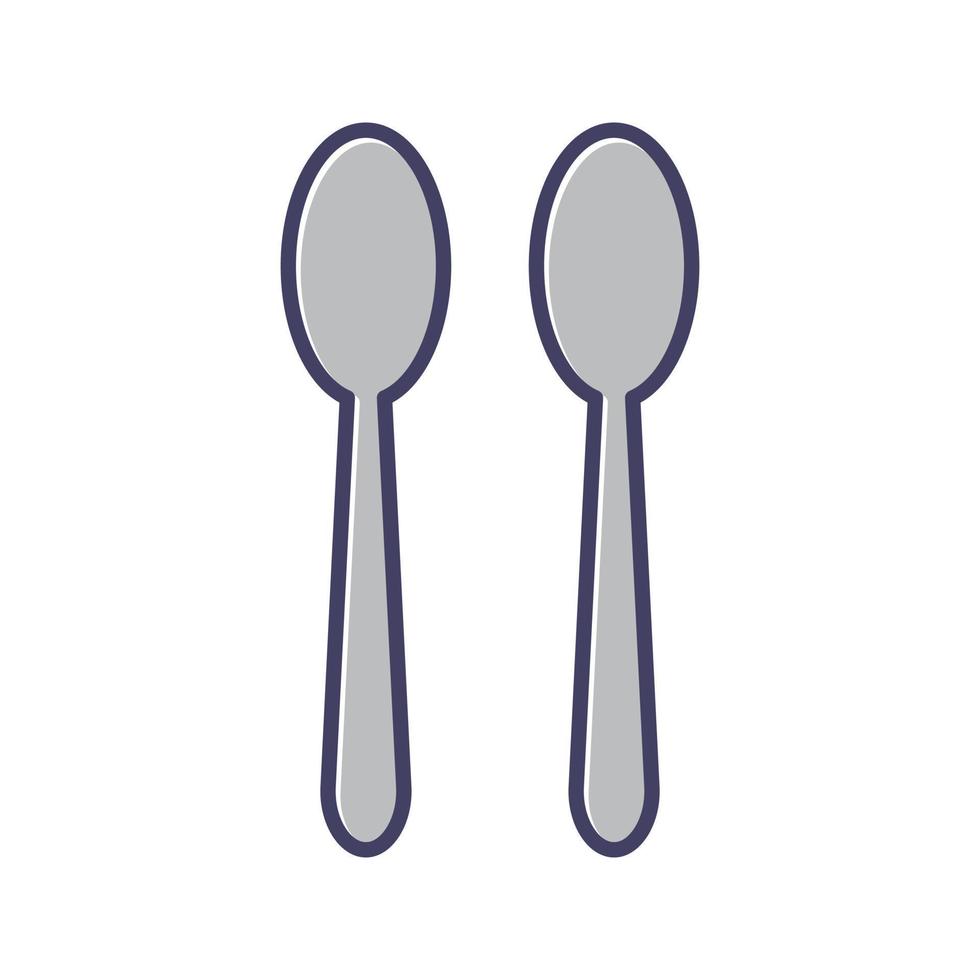 Spoons Vector Icon