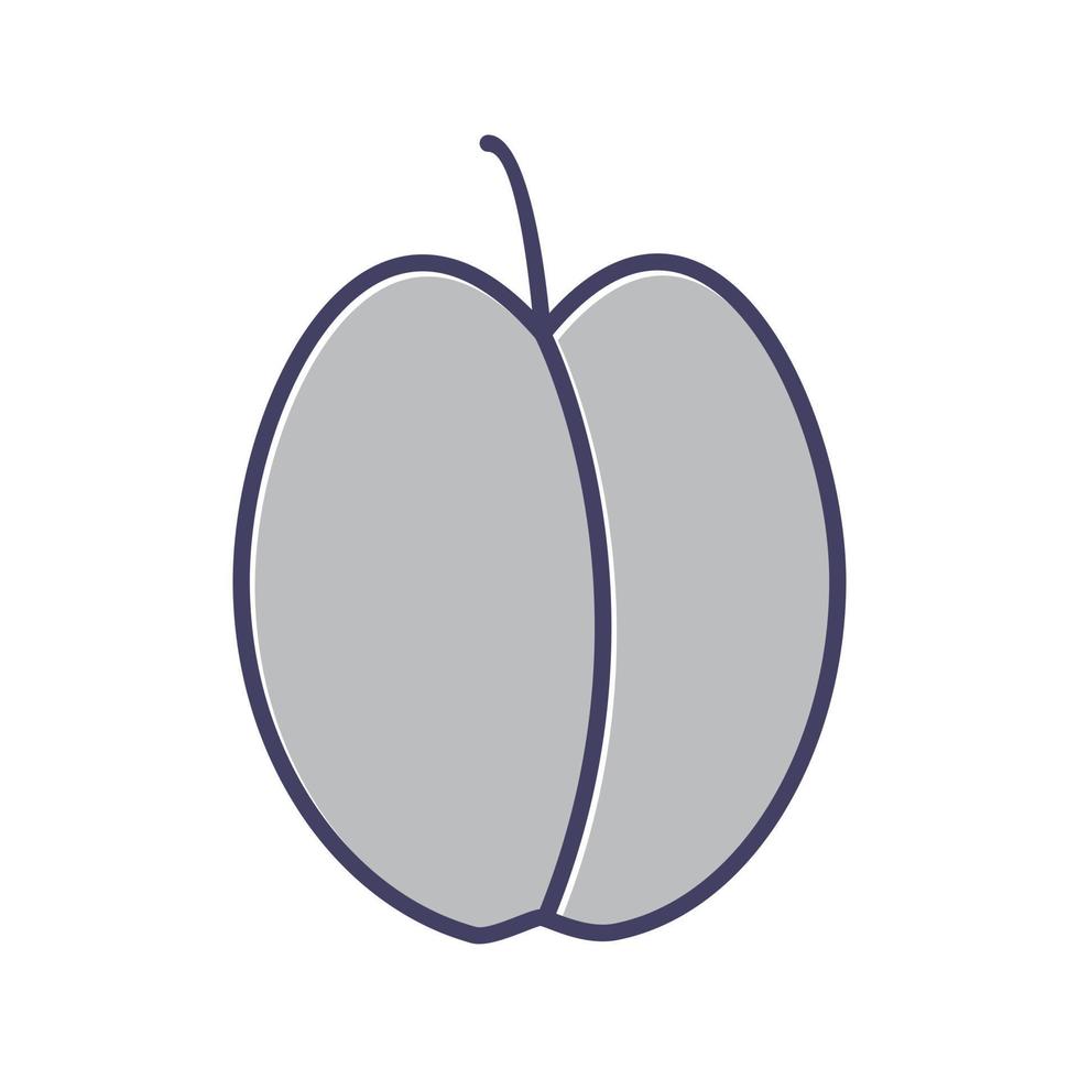 Plum Vector Icon