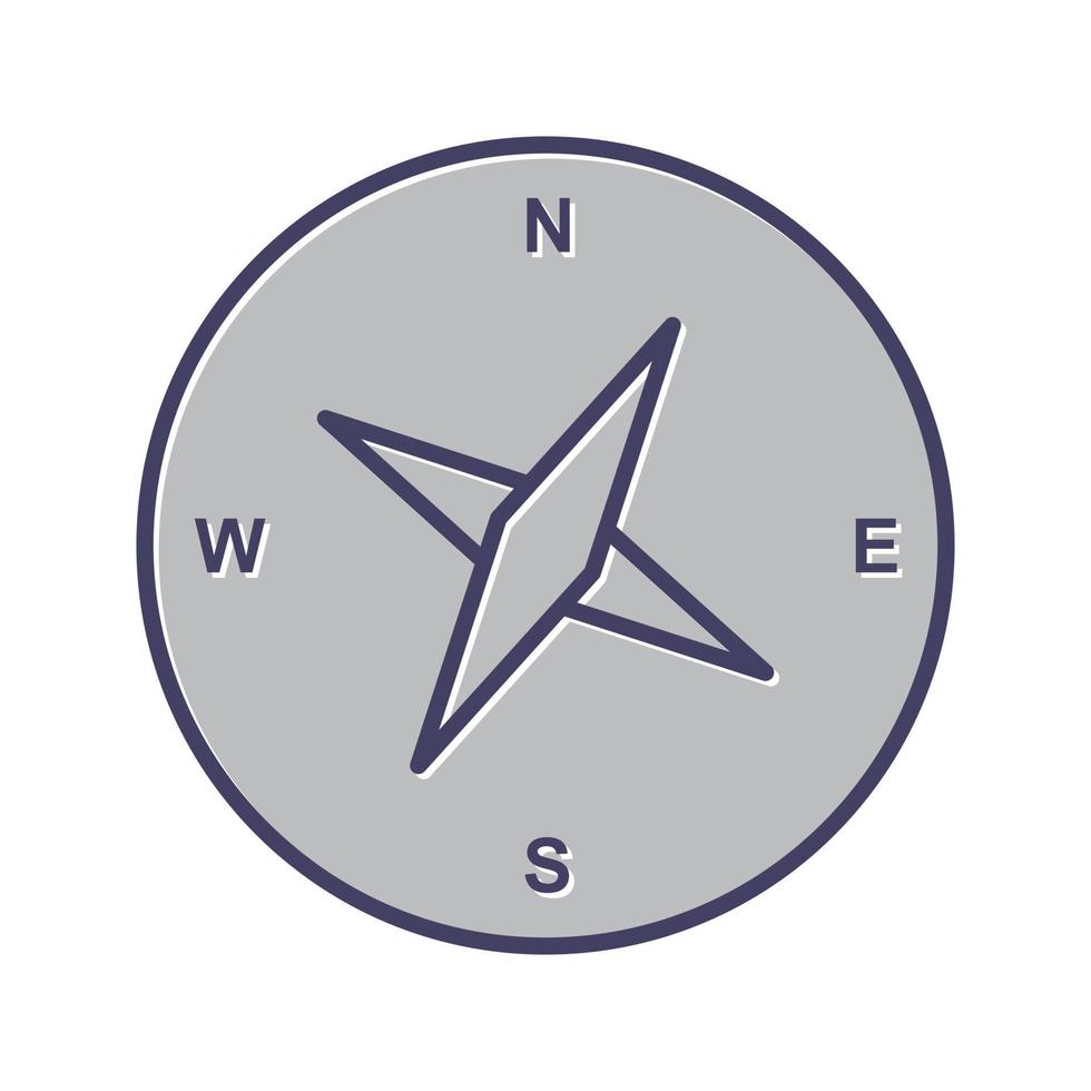 Compass Vector Icon