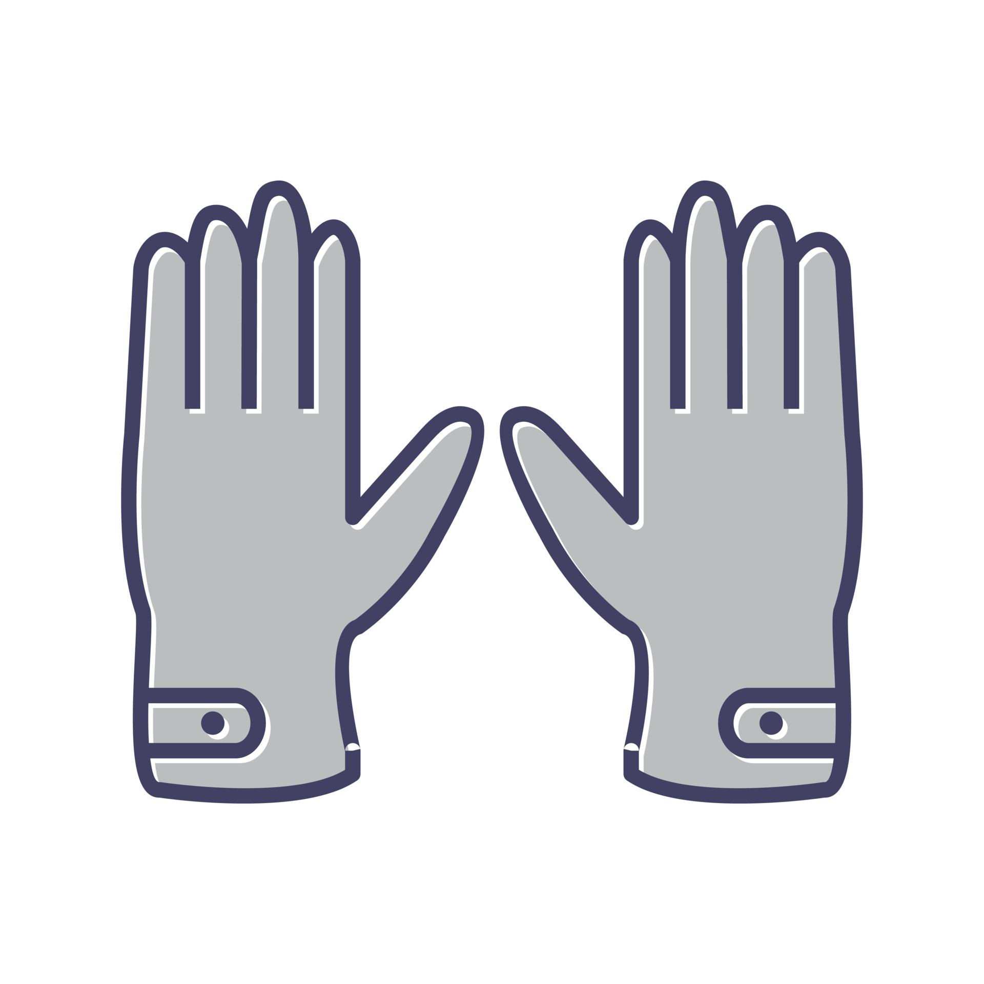 Leather Gloves Vector Icon 16680962 Vector Art At Vecteezy Leather Gloves Vector Icon 16680962 Vector Art At Vecteezy