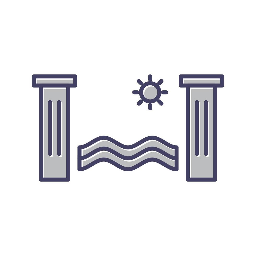 Hydro Power Vector Icon