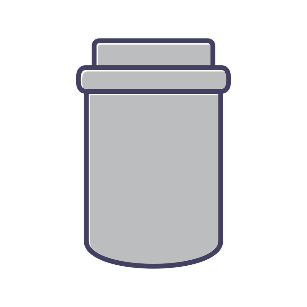 Jam Bottle Vector Icon