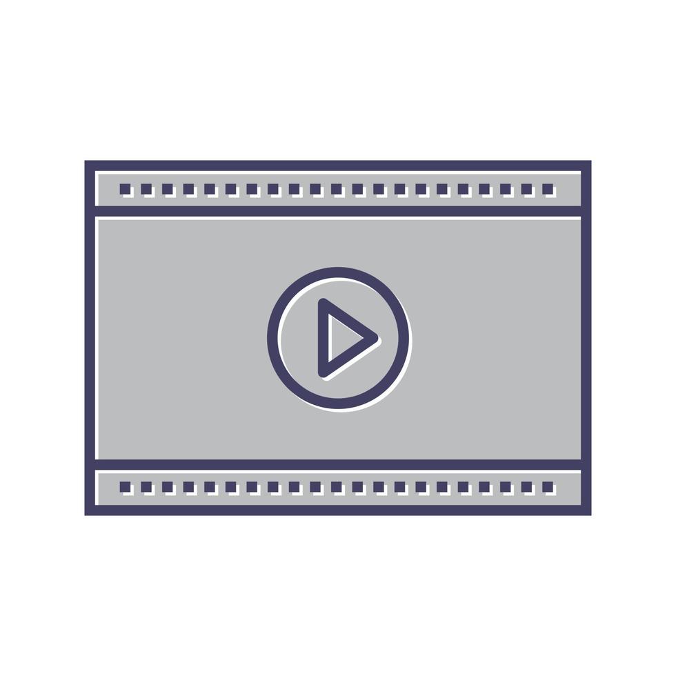 Video player Vector Icon