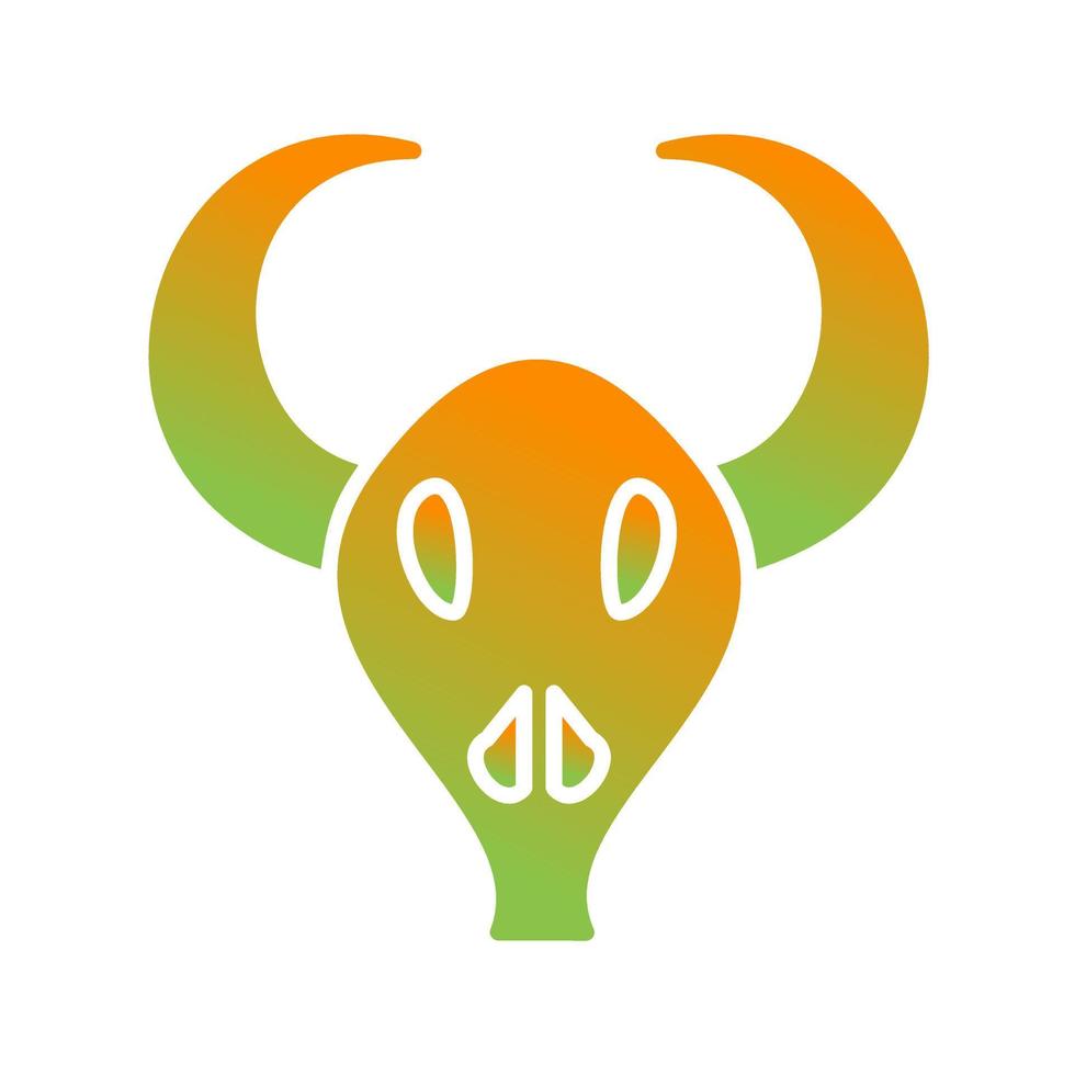 Bull Horns Vector Icon