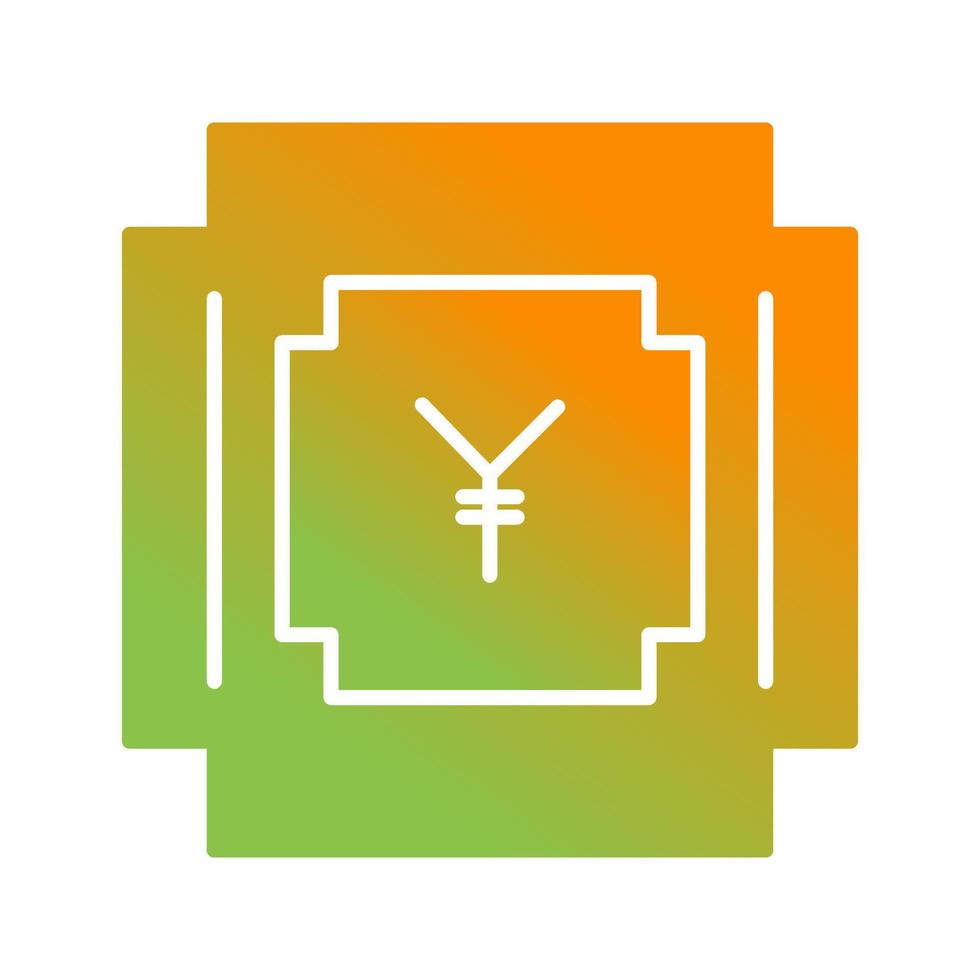Yen Symbol Vector Icon