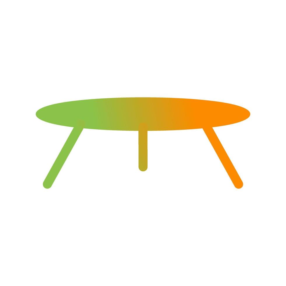 Small Table Vector Icon