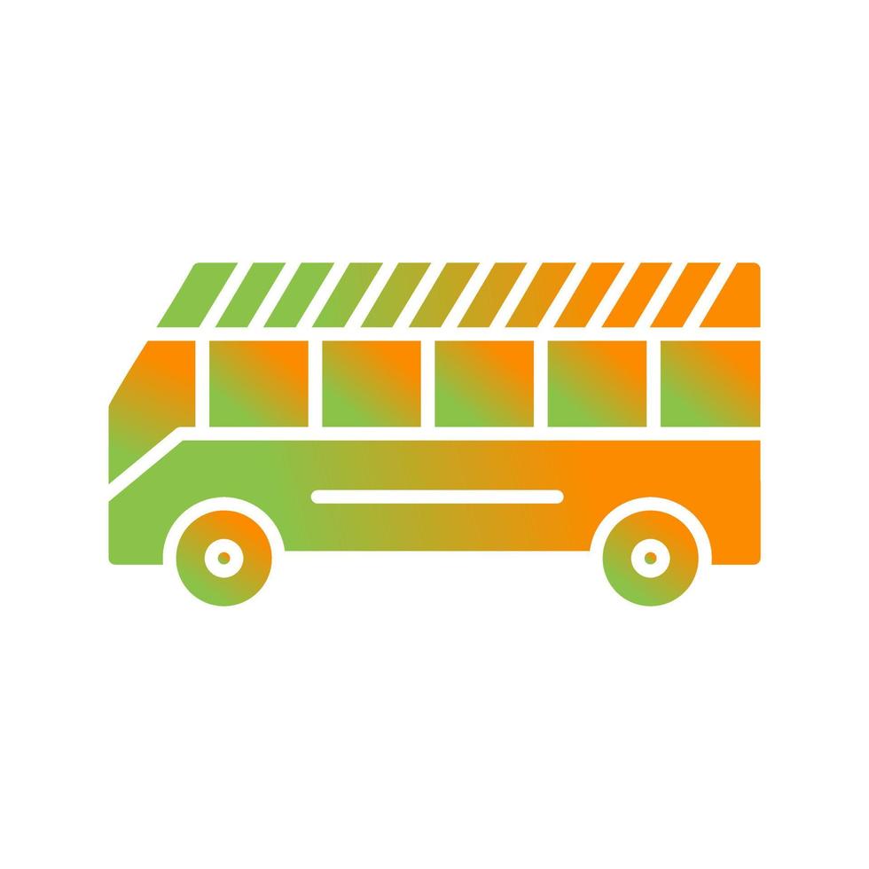 School Bus Vector Icon