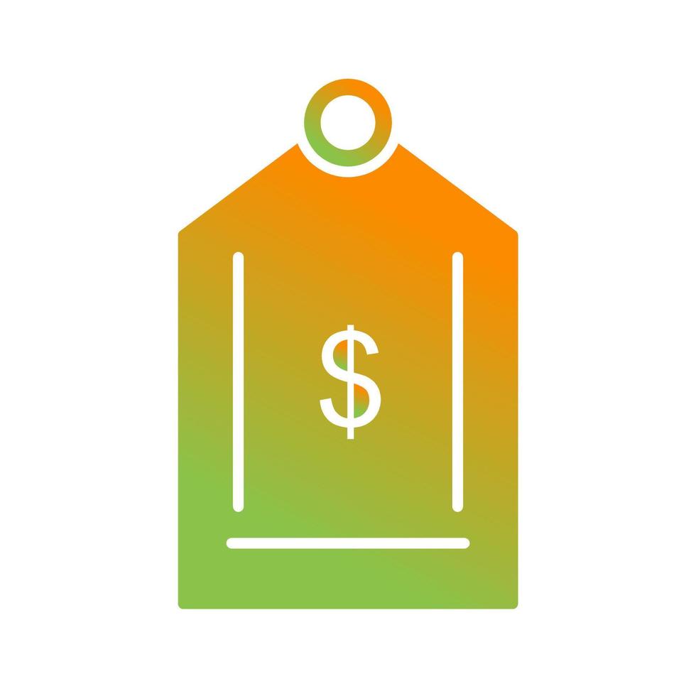Dollar Tag Vector Icon