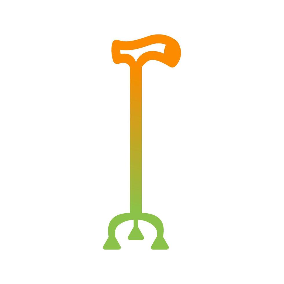Walking Stick Vector Icon
