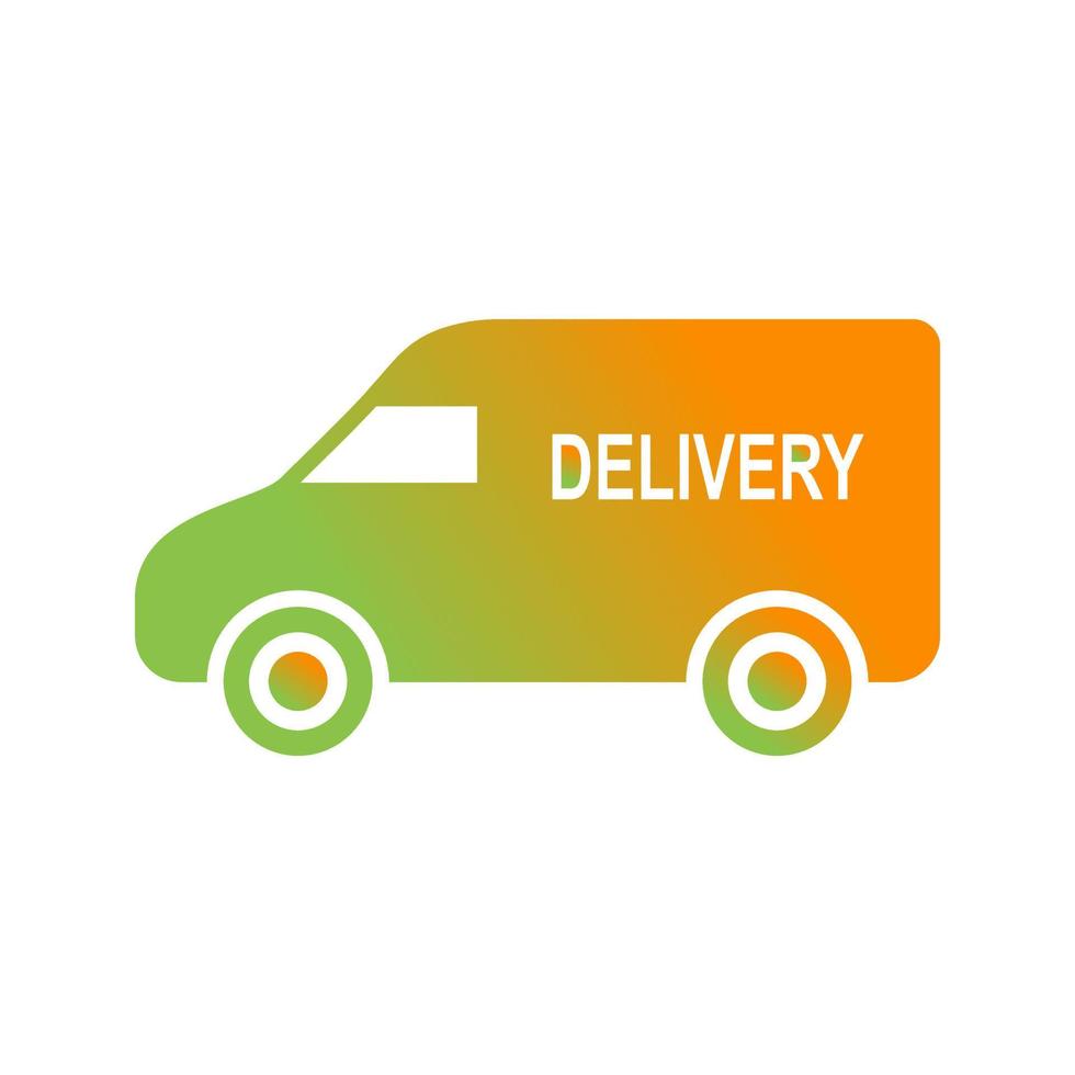 Delivery Car Vector Icon