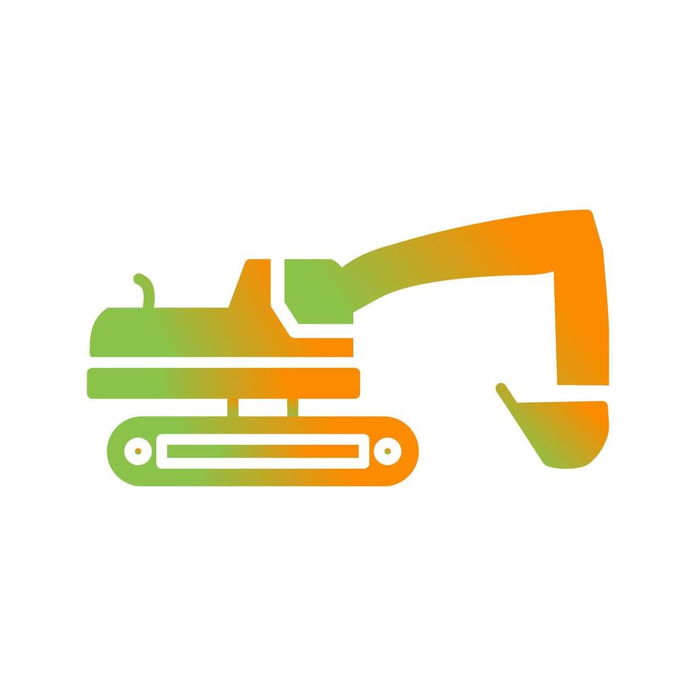 Excavator Vector Icon