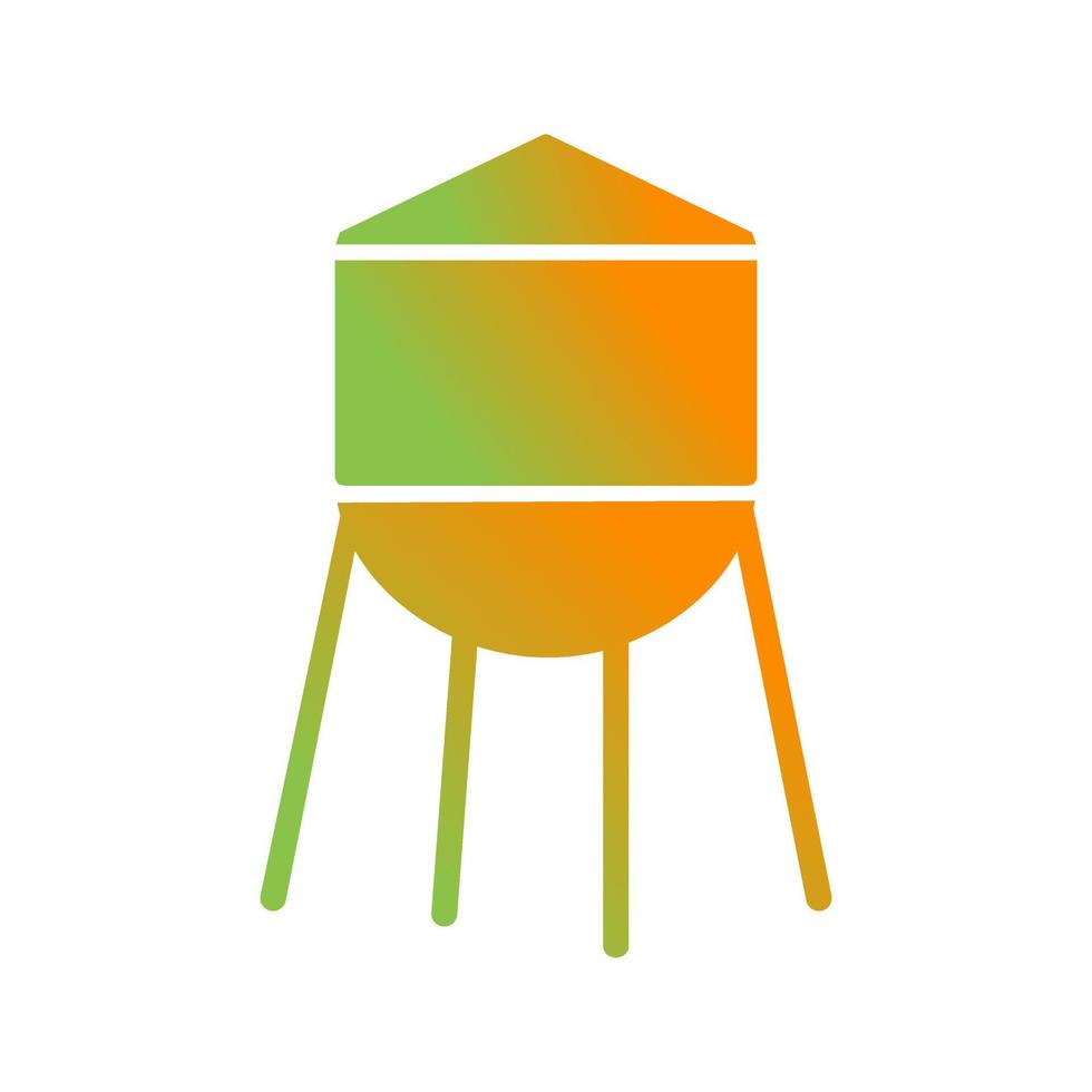 Water Tower Vector Icon