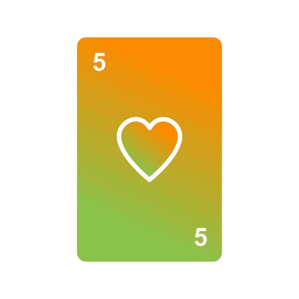 Playing Card Vector Icon