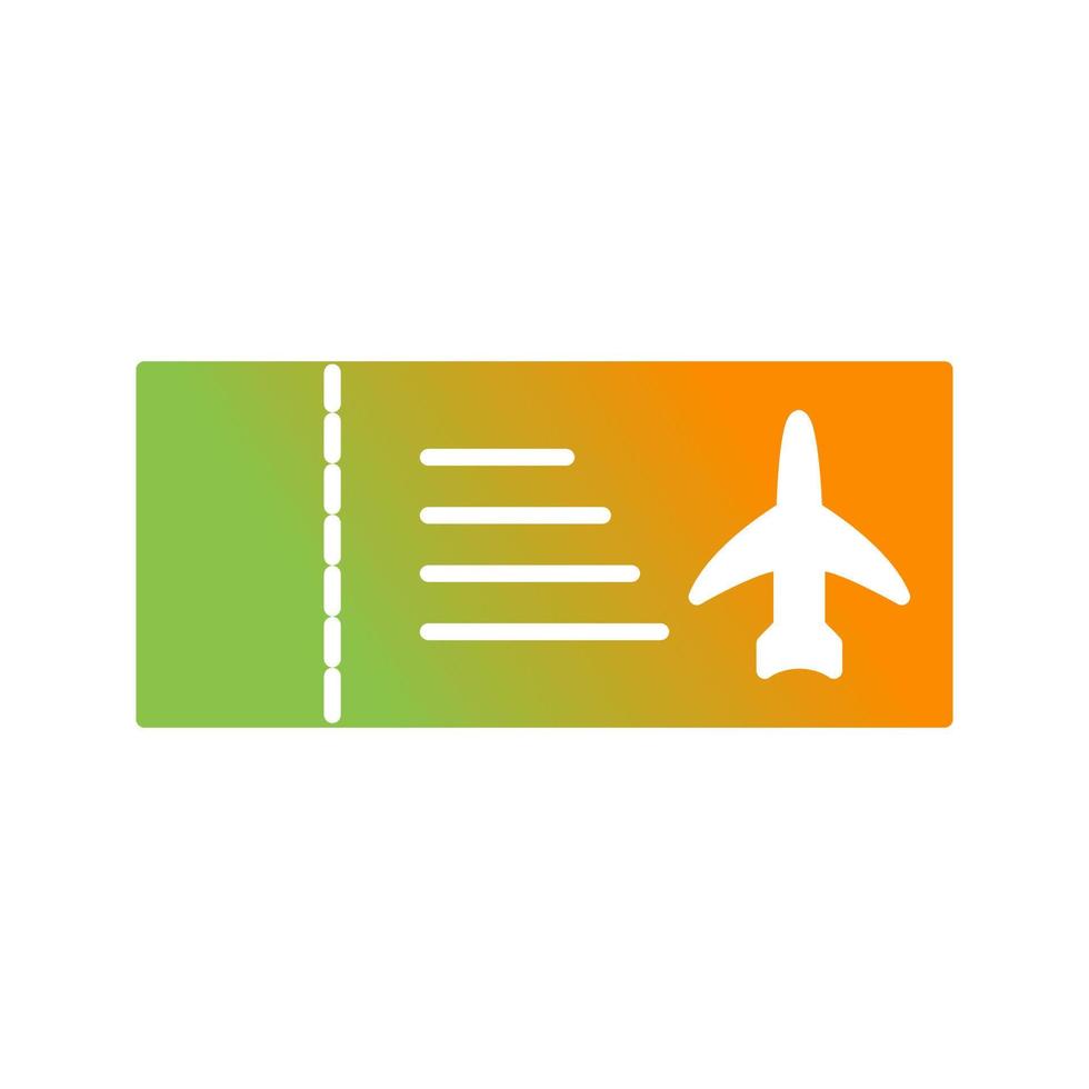 Plane Tickets Vector Icon