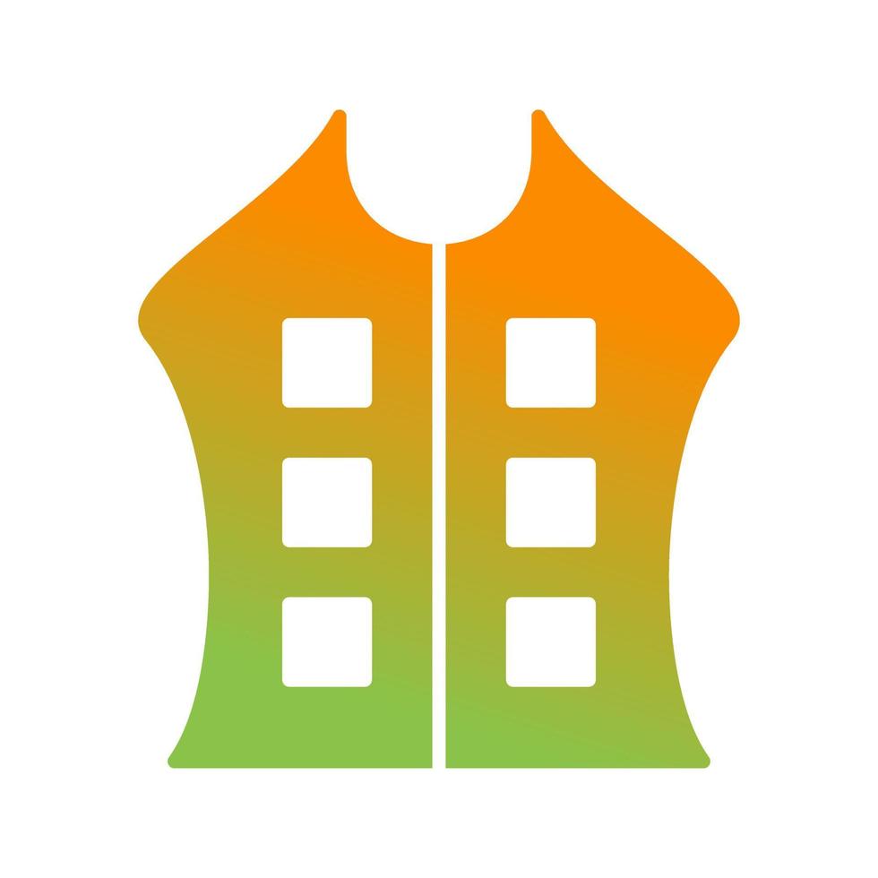 Bullet Proof Vest Vector Icon