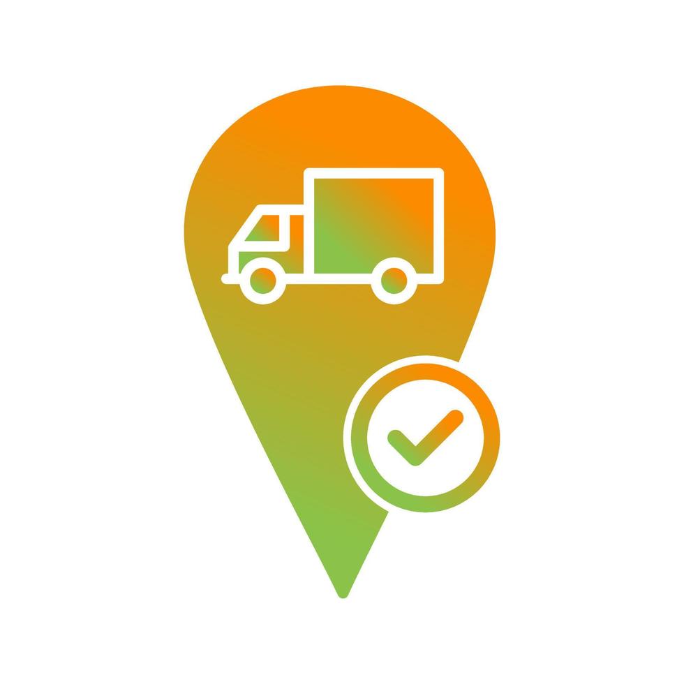 Valid Destination Vector Icon
